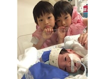 ピアニストで医師を目指す双子、難病の大田原症候群の三男、5歳の長女を育てる4きょうだいの母。弟の命を守るため「こうちゃん憲法」を家族で作った