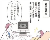 【マンガで解説】「数値」と超音波で自分の体の情報がわかる！不妊治療クリニック受診ガイドSTEP・1［女性が受ける検査編］