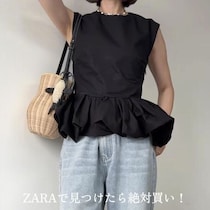 ZARA「これ、めっちゃ好き！」「1枚で映える！」見つけたら即買い★夏トップス5選
