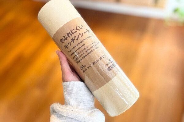 高評価続出!無印良品の「やぶれにくいキッチンシート」が家事ラク神アイテムだった!