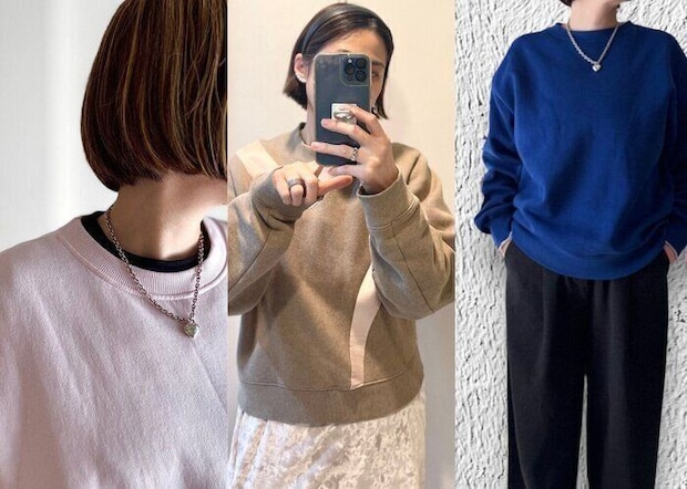 冬太りして見えない!40代が細見えする「体型カバースウェット」コーデ術