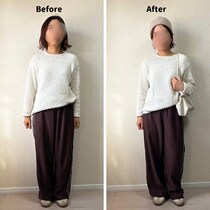 冬の定番アイテム太って見えてるかも⁉40代のニットトップス着こなしテクニック