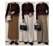 【しまむら】1,639円のチュールドッキングニットは着るだけでコーデが決まる！