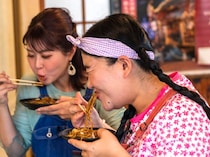 ガンバレルーヤが岡山県津山市へ！名物大将のいる鉄板焼き店で津山ならではのお好み焼きを！