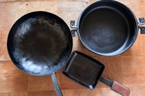 料理好きの憧れ、鉄フライパン。想像していたよりもお手入れ簡単！使って愛でて、変化を楽しむ「育てる道具」【鳥取田舎くらし】