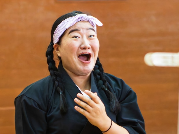 ガンバレルーヤよしこ、居合道に挑戦。達人も驚きの技にまさかの一発成功!?|岡山県津山市