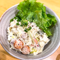 義母から教わりハマった里芋レシピ！ねっとり食感がたまらない「里芋ポテトサラダ」