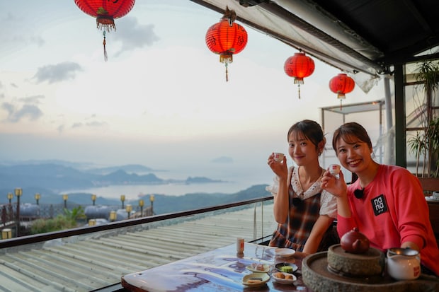 行列のできる茶芸館で台湾茶を満喫。九份の絶景を一望できる特等席があるお店【台湾女子旅】