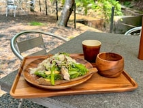 ジブリの世界のような、森に囲まれた隠れ家カフェ。木漏れ日を浴びて楽しむ癒しのランチ！｜出雲市