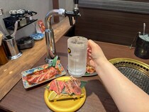 【焼肉ホルモンたけ田】卓上の蛇口でレモンサワー飲み放題！“ちょっと新しい”焼肉体験｜米子市