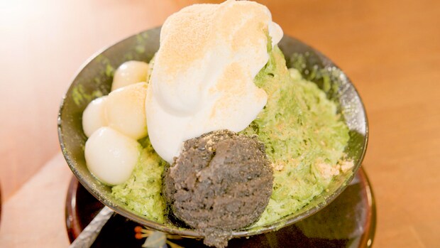 日本茶専門店がつくる「かき氷」。厳選したお茶を使った濃厚和スイーツを堪能｜鳥取県若桜町