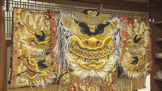 重さ10キロの衣装！？まさに職人技！伝統芸能「石見神楽」の衣装専門店