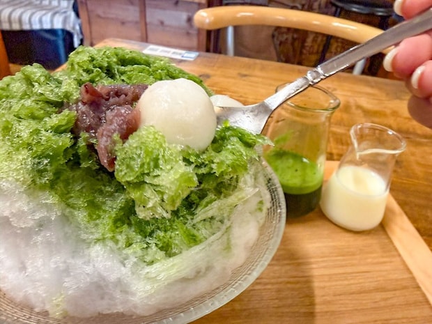 種類豊富!こだわりつまった自家製シロップ、老舗お茶屋の本格かき氷♪|大田市
