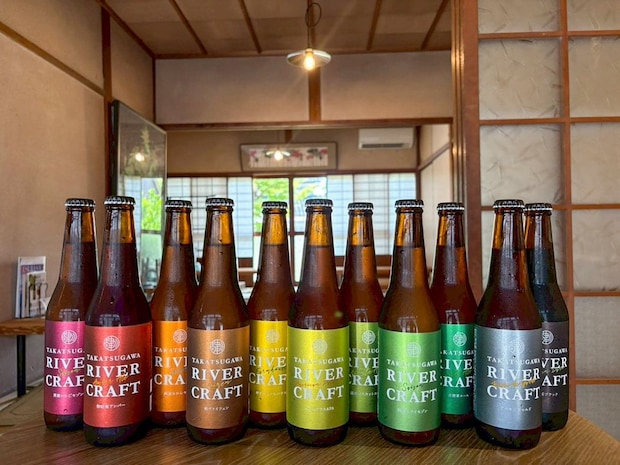 水質日本一！“清流高津川”水系の水を使った「クラフト酒場高角（たかつの）」クラフトビールを堪能  島根県益田市