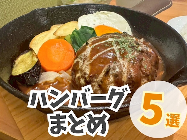 【鳥取島根】ハンバーグまとめ5選　熱々でジューシーなハンバーグをご堪能あれ！