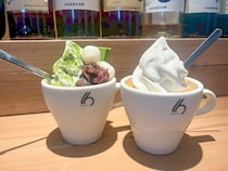 学校やお仕事帰りに、ふらっと気軽に立ち寄れるCAFE BARのソフトクリーム♪｜益田市