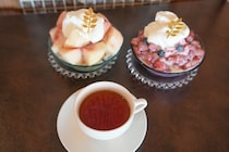 ごろッと乗ったフルーツが主役！おしゃれ空間で贅沢かき氷を味わうご褒美時間♪|鳥取県米子市