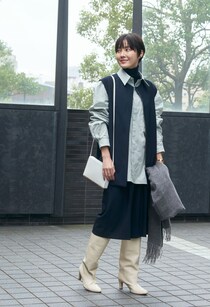 【365 DAYS SNAP】フリーランスPR上枝みどりさんの「ヘビロテシャツの着まわし」