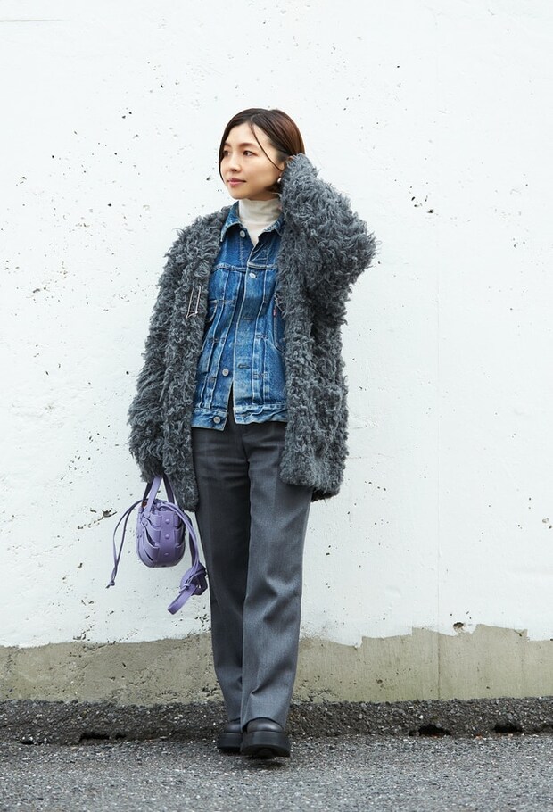 【365 DAYS SNAP】JANE SMITHデザイナー 和井田多佳さんの「ヘビロテカーディガンの着まわし」