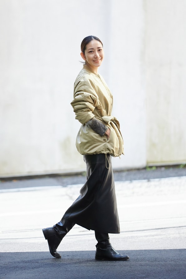 【365 DAYS SNAP】styling/ブランドマネージャー林 涼子さん「ヘビロテアウターの着まわし」