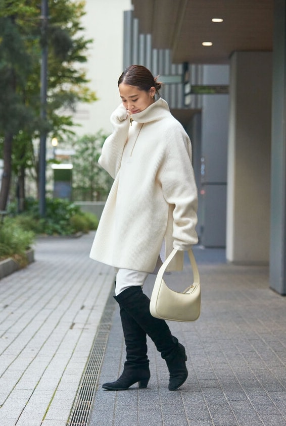 【365 DAYS SNAP】Deuxième Classeプレス佐藤麻理奈さんの「ヘビロテバッグを使った着まわし」