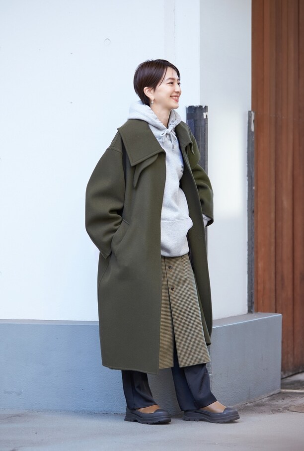 【365 DAYS SNAP】BEAUTY & YOUTHUNITED ARROWS プレス平井美帆さんの「ヘビロテコートの着まわし」