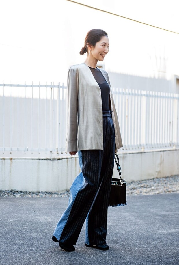 【365 DAYS SNAP】フリーランス PR中山真梨子さんの「ヘビロテパンツの着まわし」