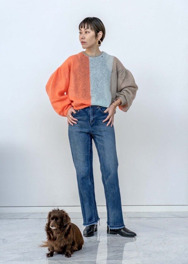 【365 DAYS SNAP】Greed Internationalオーナー/デザイナー山田あゆみさんの初買いニット