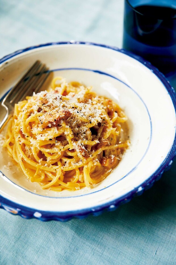 【カルボナーラ】生クリームを使わなくても美味!失敗しない濃厚お手軽パスタレシピ公開
