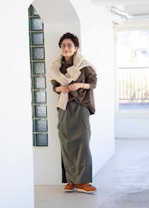 【365 DAYS SNAP】OVERLAP CLOSINGディレクター稲葉真理恵さんのセルフメイク＆スタイリング