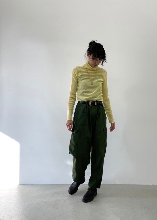 【365 DAYS SNAP】BLACK BY MOUSSYディレクター／デザイナー行者陽子さんのお気に入りトップス