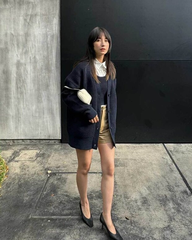 【365 DAYS SNAP】CLANE代表取締役/クリエイティブディレクター 松本恵奈さんのカーディガンスタイル