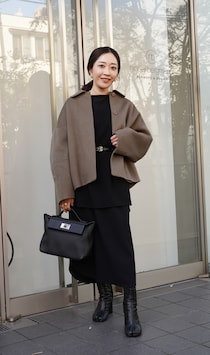 【365 DAYS SNAP】YONFA ディレクター金 瑛華さんのレイヤードスタイル