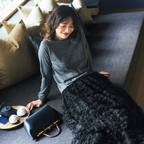 玲奈の妄想着まわし劇場【1月3日（水）】チュールスカートで新年の東京デートを満喫！