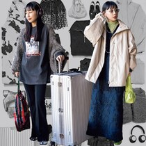 韓国に3泊4日【黒石奈央子さん】の妄想パッキング&旅先着まわしコーデ拝見！