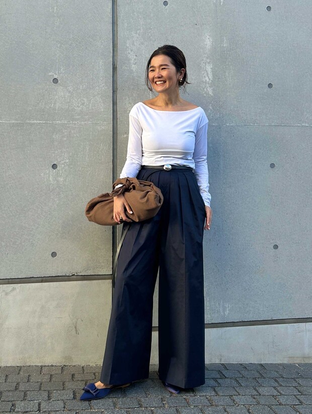 【365 DAYS SNAP】BEAMSプレス 目黒越子さんのベルト&ジュエリースタイル