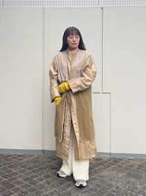 ヴィンテージアウターがいい感じ♡【365 DAYS SNAP】Pororoca PR 佃 今日子さんの私服スタイル