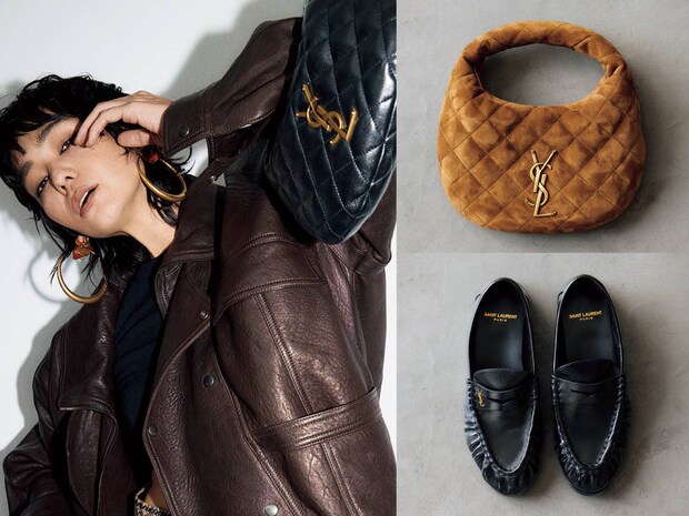 完璧なブルゾンに「イカリーノ」は絶対にチェック！【サンローラン】安西こずえ秋のマストバイ