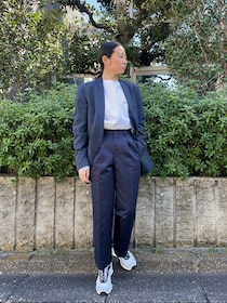 ブルックスブラザーズ×ニートのハンサムな別注チノパンは即買い！【365 DAYS SNAP】網代佳奈さんの私服