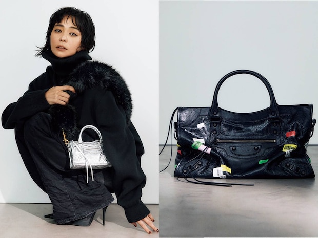 メタリックシルバーの新型「ル・シティ」は買い!【バレンシアガ】安西こずえ秋のマストバイ