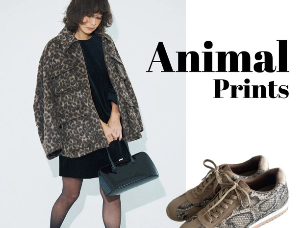 2大人気は「ヒョウ」「パイソン」!おしゃれな40代の【アニマル柄】着こなし11選まとめ