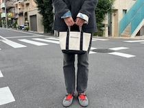 刺繍が超洒落ててサイズ感もちょうどいい【シンゾーン×ミッキーマウス】トートが想像以上に優秀です