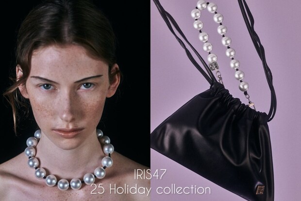 【ストラップがネックレスに⁉】IRIS47のホリデーコレクションに学ぶ、小物でおしゃれ度を爆上げする秘訣
