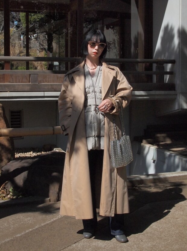 小物のメタルの質感がカジュアルルックをこんなにモダンに!【365 DAYS SNAP】砂辺綾子さんの私服