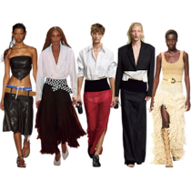 大胆に主張するステートメントベルト。ランウェイから2024年春夏のホットワードをピックアップ