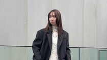 【40代スナップ】大人のヌケ感が出るオーバーサイズの「ジャコット」が優秀すぎ！｜阿部友里那さん