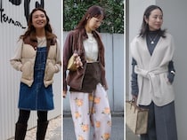 【40代スナップ7選】今季は「袖なしアウター」「ジャコット」が人気です♡｜業界人コーデまとめ