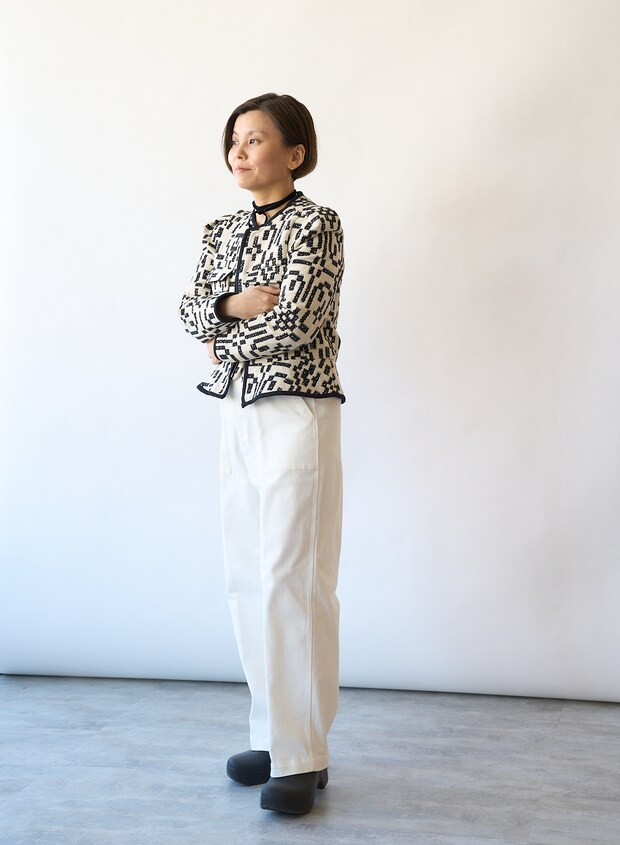 イザベル マラン エトワールのJKで温もりのあるモノトーンを【365 DAYS SNAP】小林美紀さんの私服