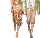 透け感のある【ミディスカート】が素敵！ ランウェイで見つけた2024年春夏の流行キーワード