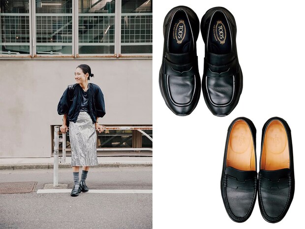 「ソックス合わせで足元バランスが可愛くなるものを♡」金子綾さん愛用【ローファー】拝見！